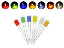Led 2x5mm rettangolare usato  Spedire a Italy
