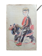 Dessin ancien portrait d'occasion  Toulouse-