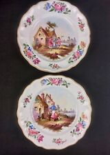 Paire assiettes faïence d'occasion  Rians