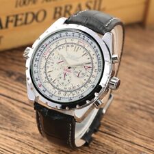 Relógio de pulso masculino mecânico automático pulseira de couro corda automática JARAGAR comprar usado  Enviando para Brazil