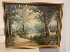 Framed vintage print for sale  BRIDGNORTH