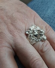 Anello argento uomo usato  Aprilia