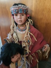 Indianerin kind puppe gebraucht kaufen  Gerstetten