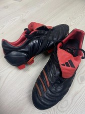 Chuteiras de futebol Adidas Predator Pulse TRX FG blackout couro UE 42 2/3, usado comprar usado  Enviando para Brazil