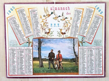 Almanach calendrier ptt d'occasion  Bar-le-Duc