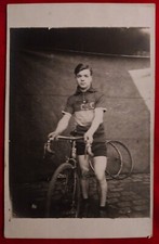 Cartolina bici ciclista usato  Pistoia