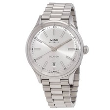 Relógio masculino Mido Multifort Patrimony Powerwind automático mostrador prateado comprar usado  Enviando para Brazil