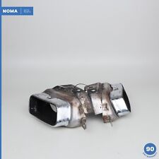 09-15 BMW 750LiX Silenciador de Escape Traseiro Esquerdo e Direito Ponta Cromada Conjunto OEM, usado comprar usado  Enviando para Brazil