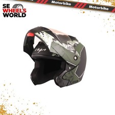 Genuine vega crux dx camouflage flip-up full face helmet with clear visor- L & M na sprzedaż  Wysyłka do Poland