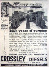 Crossley vertical diesel for sale  SIDCUP