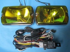 Conjunto de chicotes de fios tipo mini farol de neblina quadrado ponto pequeno H2 12V comprar usado  Enviando para Brazil