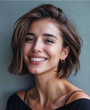 Peruca feminina ondulada marrom destaque cabelo humano 13x4 renda frontal, usado comprar usado  Enviando para Brazil