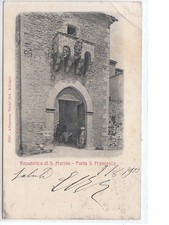 Cartolina marino porta usato  Carapelle