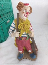Clown vintage resine d'occasion  Châlons-en-Champagne