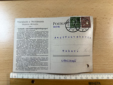 Postkarte 1922 haendler gebraucht kaufen  Aachen