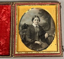 Plate daguerreotype woman for sale  Barrington