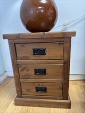 Antique pine bedside for sale  WARE