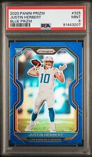 Panini Prizm Justin Herbert 2020 azul Prizm SSP RC PSA 9 segunda mano  Embacar hacia Argentina