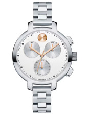 Relógio Movado Bold feminino cronógrafo aço inoxidável 34 mm 3600238 comprar usado  Enviando para Brazil