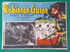 CARTÃO DE LOBBY MEXICANO ESPANHOL BUNUEL ROBINSON CRUSOE DANIEL O'HERLIHY Luis Buñuel comprar usado  Enviando para Brazil