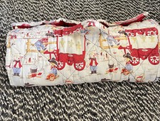 Tapete acolchoado vintage infantil fácil de dobrar com travesseiro 45” X 20” cowboys comprar usado  Enviando para Brazil