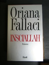 Oriana fallaci. insciallah. usato  Milano