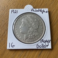 1921 silver morgan for sale  UK