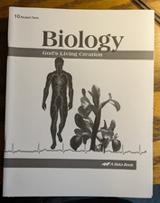 Abeka biology student for sale  Grants Pass