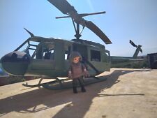 Usado, PLAYMOBIL CUSTOM HELICOPTERO BELL UH-1H + PILOTO (VIETNAM-1963) REF-001 comprar usado  Enviando para Brazil