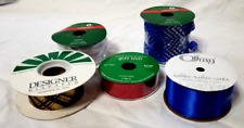 Satin ribbon spools for sale  Knox