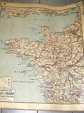 Ancienne carte scolaire d'occasion  Charleville-Mézières