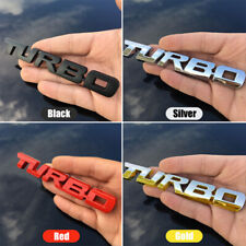 Adesivo adesivo porta traseira porta-malas para carro emblema turbo metal 3D comprar usado  Enviando para Brazil