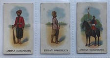 Tarjetas de cigarrillo - Serie Indian Regiments (British American Tobacco) - 3 tarjetas segunda mano  Embacar hacia Mexico