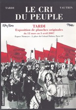 Tardi affiche offset d'occasion Tardi affiche offset d'occasion  Paris XVIII
