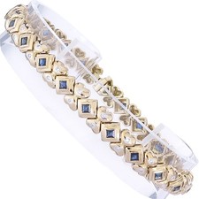 Armband saphire brillanten gebraucht kaufen  Münster