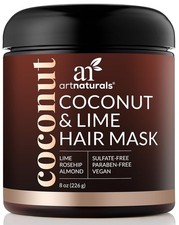 Máscara capilar Artnaturals coco e limão fl oz 8, reabastece a hidratação comprar usado  Enviando para Brazil