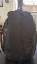MOCHILA WILSON ROGER FEDERER DNA PRETA Edição Limitada comprar usado  Enviando para Brazil