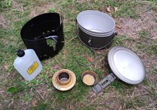 Kit de bagunça M44 exército sueco + fogão a álcool - não usado, usado comprar usado  Enviando para Brazil