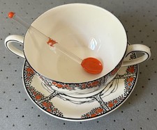 Crown ducal orange for sale  LONDON