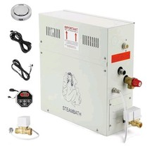 CGOLDENWALL 6KW luxo gerador de vapor autodrenante chuveiro sauna banheira  comprar usado  Enviando para Brazil