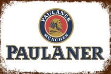 Retro blechschild paulaner gebraucht kaufen  Lohmar