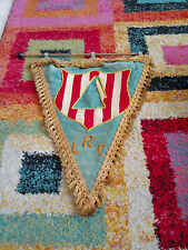 Vecchio gagliardetto ricamato usato Vecchio gagliardetto ricamato usato  Virle Piemonte