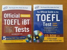 Official TOEFL - The Official Guide to the TOEFL iBT and Volume 1 with CD comprar usado  Enviando para Brazil