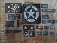 Kit pochoir stencil d'occasion  Saint-Macaire