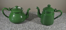 Vintage green enamelware for sale  Dayville