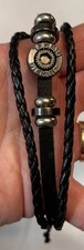 Men bracelet leather for sale  Glen Ellyn