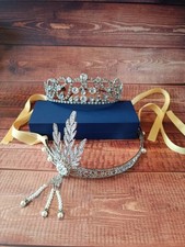 Beautiful vintage tiara for sale  BRIGHOUSE