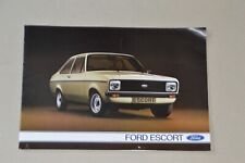 seltenes original Prospekt Ford Escort 1978 !! comprar usado  Enviando para Brazil