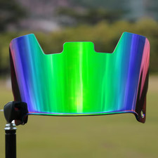 Capacete de futebol REVO GREEN tamanho completo viseira protetora para os olhos juvenil/adulto MAIS CLIPES comprar usado  Enviando para Brazil