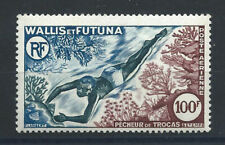 Wallis et Futuna PA N°19* (MH) 1962/63 - Vie marine "Pêcheur de Trocas" comprar usado  Enviando para Brazil